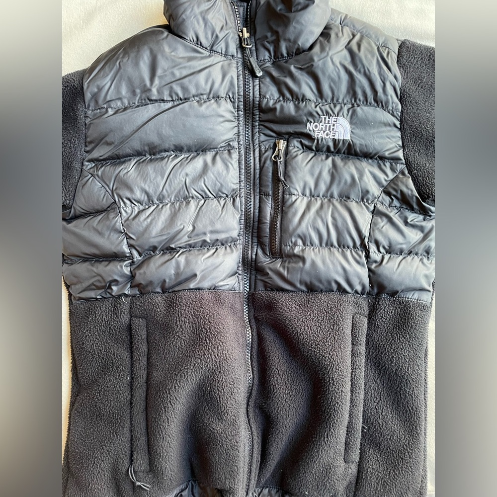 Women’s north face black puffer size s